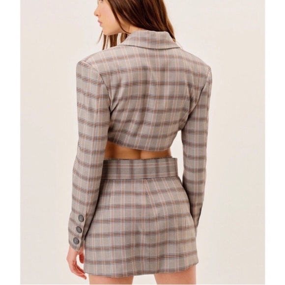 For Love and Lemons Kym Cropped Blazer - Picture 4 of 8